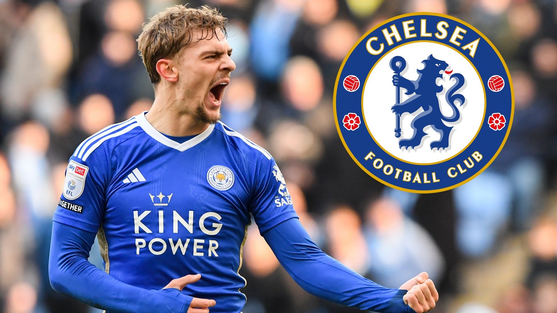 Chelsea complete signing of Kiernan Dewsbury-Hall from Leicester